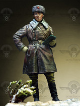 1:35 Resin Soldier World War II Soviet Officer Serial No. 123