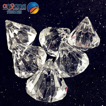 Christmas Ornament Wedding Celebration Wedding Arrangement Shop Window Arrangement Ice Chic Edge Effect Acrylic Diamonds