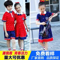 Childrens Clothing School Uniform Summer Style 2019 New Childrens Kindergarten Garden Uniform Primary School Class Clothes Men And Women Children Casual Suits Summer Season
