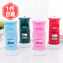 Creative elementary students present lovely mail deposit cans children gift students prize classic mailbox storage jar