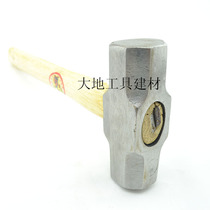 Polished wooden handle forged octagonal hand hammer can not break hammer factory engineering construction hand tool percussion hammer