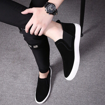 mens spring fashion shoes 2022 new casual shoes slip-on shoes all match fur loafers