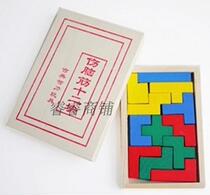 Color nerve-wracking twelve wooden toys educational toys puzzle puzzle classical intelligence toys