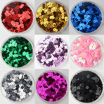 diy flat piece bead piece jewelry accessories Clothing accessories Dance suit Wedding belly dance accessories 4mm sequins
