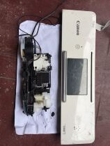 Canon TS8080 TS8180 control operation display LCD panel cleaning unit waste ink power supply box