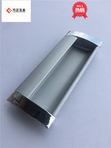 Aluminum hidden handle 96 chassis Cabinet secret handle aluminum alloy switch cabinet handle industrial machinery handle