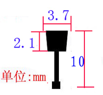 Solid marble tile Terrazzo inlaid copper strip Split non-slip copper strip Decorative floor tile inlaid copper strip
