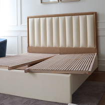 Massa Saint Di bedroom Solid beech ribs frame 1 5 1 8 meters bed frame can be purchased with a bed