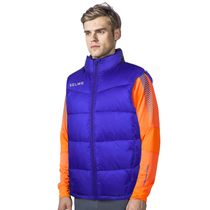 KELME sports vest waistcoat mens autumn and winter imitation down cotton coat football training sleeveless cotton vest