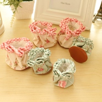 Pastoral Princess cloth table and chair foot cover skid stool foot cover elastic table and chair foot cover PU non-slip