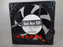 Sanyo 12025 48V 0 23A 9G1248G403 12cm cm double ball 3-wire cooling fan