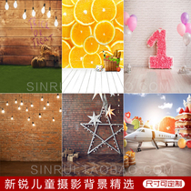2022 new childrens photography background Film studio Photo 100 days Baby personality Write a real wedding dress Topic Background cloth