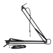 MICROPHONE desktop universal cantilever bracket 360 degree adjustable with male bus 3 5MM Canon line