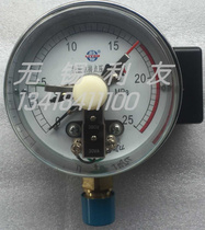 Wuxi meter factory Lally radial magnetic aid type anti-charging oil electric contact pressure gauge YXK100-I