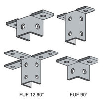 Germany Huiyu three-dimensional connector Finished bracket Photovoltaic support hanger C-shaped steel channel steel connector