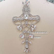 Wedding Dress Gown Back Decoration Drill Belt Accessories DIY Drill Accessories Accessories Inlaid Water Drill Handmade Bride Wedding