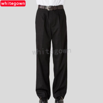 (whitegown) new Korean slim business straight trousers mens professional wear mens suit pants