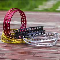 BECAUSE New Products Limited time crawl climbing car accessories 19 24 26 square hole single-layer rear car ring