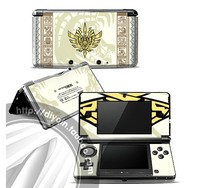 3DS Sticker Fuselage Cling Film 3DS Pain Machine Stickers Protection Cling Film Monster Hunters 4 Qualifies 3DS Pain Sticker