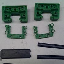  Domestic upper silver interchangeable linear guide slider HGH W20 25 30CA plastic parts slider accessories assembly parts