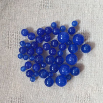 Special price DIY ornament accessories Ancient Wind Material * Manau * 4 6 8 10 12mm Deep Blue Manau Scattered Beads Hairpin