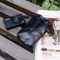 Canon camera G7X leather bag G7X2 G7X3 sheepskin bag RX100 RX100II camera bag