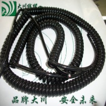 Specializing in the production of trailer connection with the spiral cable car with the spring wire