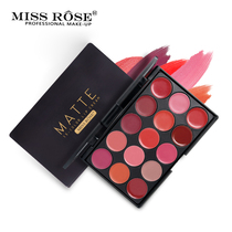 MISSEROSE LIPSTICK LIPSTICK 15 Colors Matte Lipstick Palette Lips