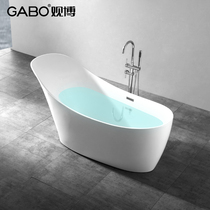 GABO View Bokacrylic Adult General bathtub Home Small family Type Independent Guido Vat Adult Tub 6830