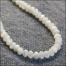 Japanese European and Korean small natural horseshoe cut angle beads stacked abacus beads 4*5 5mm semi-finished DIY with beads