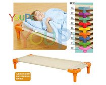 Eurasian Childrens Kindergarten Movable Baby Lunch Bed Portable Stackable Childrens Bed
