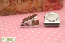 Full square magnetic clip magnet clip metal clip clip paper clip magnetic clip refrigerator suction clip 45mm