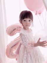 Meat Polo Loh Cocoa Baroque Lace Princess Dress Girls Birthday Palace Holiday Gift