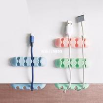 4pcs High quality USB cable clips holders for desktop cable