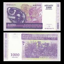 African banknotes Madagascar banknotes 1000 yuan banknotes