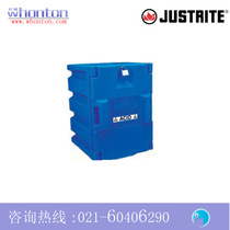 Safety cabinet) JUSTRITE safety cabinet_blue polyethylene corrosive chemical storage cabinet 24040