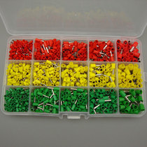 Cold-pressed terminal Terminal Pre-insulated terminal Tube terminal combination set 15 in 1 990pcs