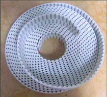 Synchronous belt polyurethane timing belt XL type 5M type 8M type open synchronous belt steel wire core transmission belt