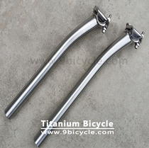 Titanium alloy sitting pole seat rod holder pipe 27 2 31 6mm8 character head titanium bicycle seat tube