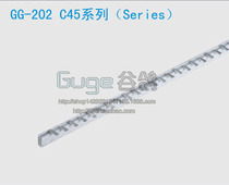 Wholesale (red copper) DZ47C45 type busbar 2P-80A copper cross section 1 4*9 large quantity favorably welcome to negotiate