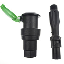 US 6 minutes quick water valve copper thread valve key plug Rod 2 sets of gardening landscaping irrigation car wash