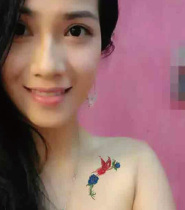 Small fresh Tattoo Stickers Butterfly Tattoo Stickers Flower Tattoo Stickers Waterproof Female X715 Arm wrist tattoo Stickers