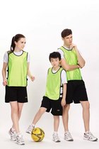 Football uniform Training vest Vest Group confrontation uniform Team uniform Childrens advertising vest expansion vest