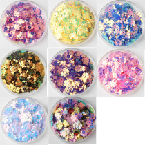 8mm Flowers Bright Pieces Dance Suit wedding dress Belly Leather Dance Accessories Beads shoes Cosmetic Accessories Accessories 250 pieces