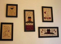 Clearance European-style fabric hand embroidered decorative painting mural wall decoration creative home taste selection