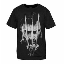 Wolverine 1 t-shirt loggan logan wolverine X-Mens Wolverine Wolf Clothes Black