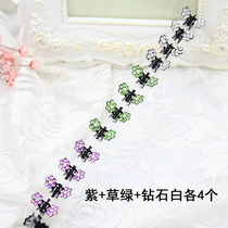 Grab clip small rhinestone grab card Korean children grab card headdress Hair accessories bangs clip Adult hair clip edge clip