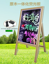 LED electronic fluorescent board a type board log blackboard 53*100 billboard display board luminous board luminous board