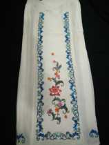  Opera Supplies Peking Opera clothing Embroidered fanny pack Tsing Yi Lao Dan pleated horse skirt