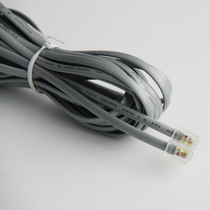 Telephone accessories linear connection line extension line telephone crystal head two-core line switch data four-core telephone line